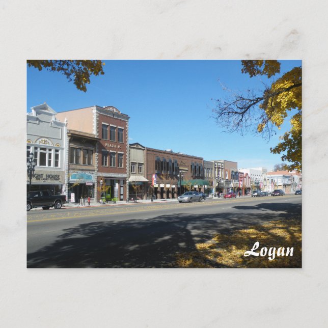 Carte Postale Logan - Main Street (Devant)