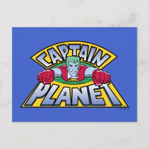 Carte Postale Logo Captain Planet