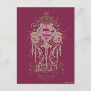Carte Postale Logo de bijoux Supergirl