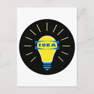 Carte Postale Logo de Brigth Idea Parody