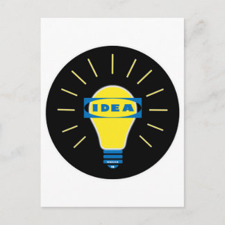 Carte Postale Logo de Brigth Idea Parody