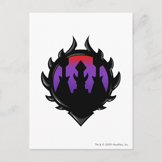 Carte Postale Logo de citadelle de Darigan d'équipe (Devant)
