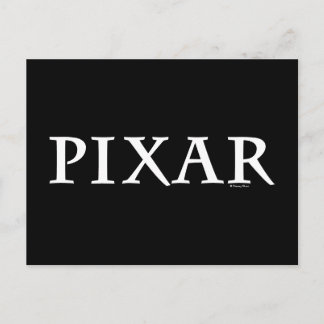 Carte Postale Logo de couleurs personnalisées Pixar