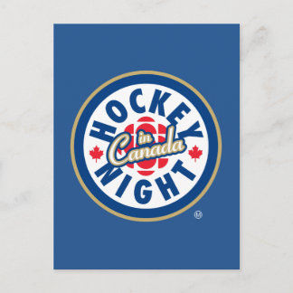 Carte Postale Logo de Hockey Night in Canada