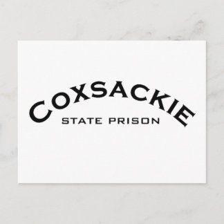 Carte Postale Logo de la prison d'État de Coxsackie