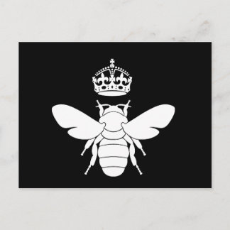 Carte Postale Logo De La Reine Blanche...Êtes-Vous Une Reine Abe