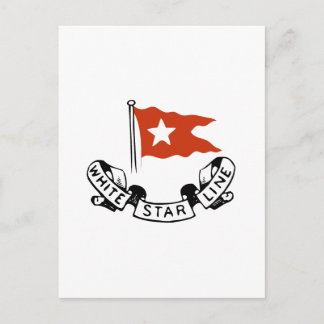 Carte Postale Logo de la White Star Line