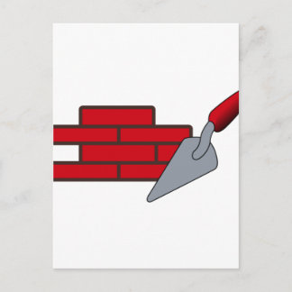 Carte Postale Logo de maçonnerie