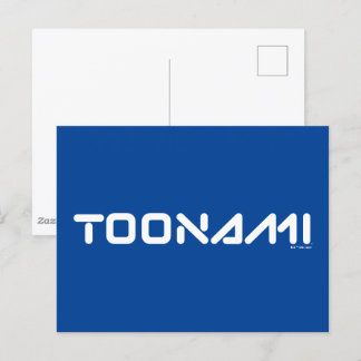 Carte Postale Logo de police numérique Toonami