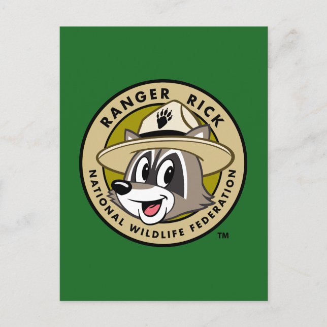Carte Postale Logo de Rick de garde forestière de Rick | de (Devant)