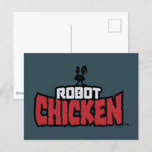 Carte Postale Logo de Robot Chicken