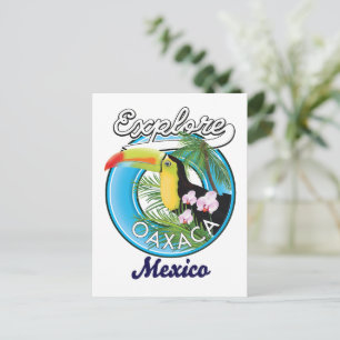 Carte Postale logo de voyage à Oaxaca au Mexique