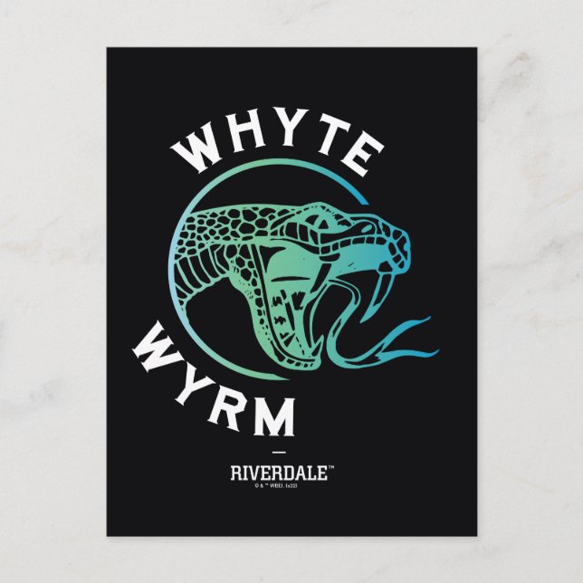 Carte Postale Logo de Whyte Wyrm (Devant)