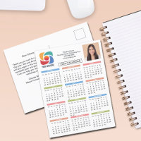Logo d'entreprise personnalisé 2026 Calendrier Mar