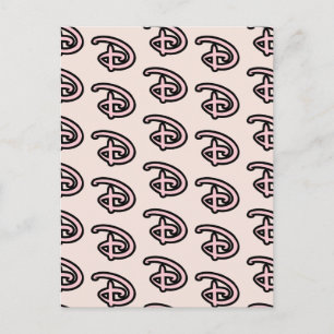 Carte Postale Logo Disney D