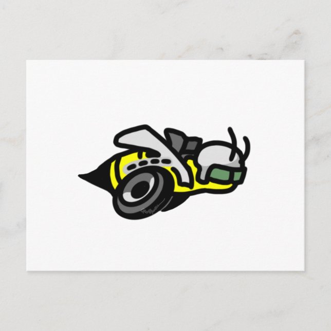 Carte Postale Logo Dodge Super Bee (Devant)