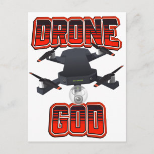 Carte Postale logo Drone God