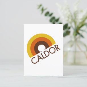 Carte Postale Logo du magasin Retro Caldor