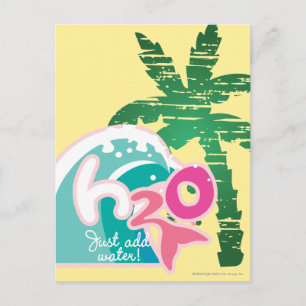 Carte Postale Logo H2O