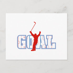 Carte Postale Logo - Rouge Blanc & Bleu Objectif