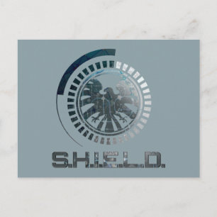 Carte Postale Logo S.H.I.E.L.D. Hi-Tech
