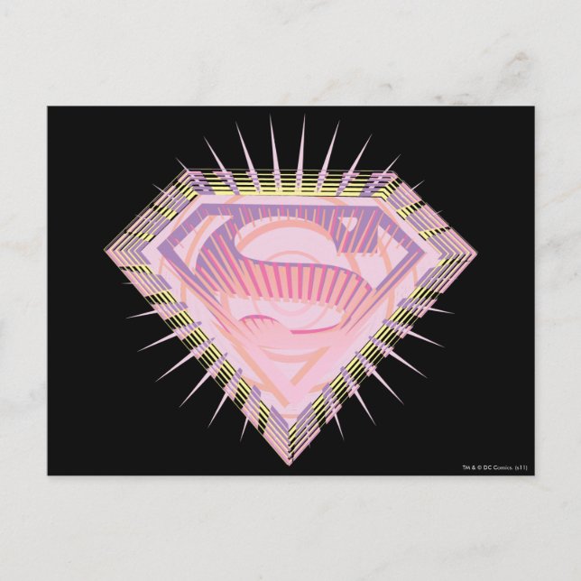 Carte Postale Logo Supergirl Rad (Devant)
