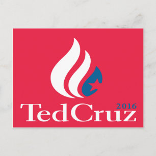 Carte Postale Logo Ted Cruz 2016