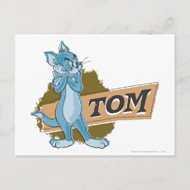 Carte Postale Logo Tom Attitude (Devant)