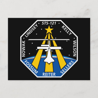 Carte Postale Logo YOUR_NAME_HERE STS-121