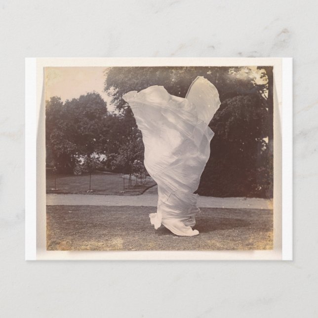 Carte Postale Loie Fuller Dancing (Devant)
