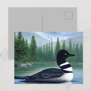 Carte Postale Loin sauvage du Nord Majestic