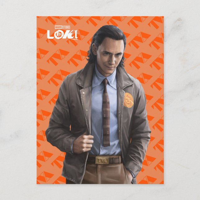 Carte Postale Loki Character Art (Devant)