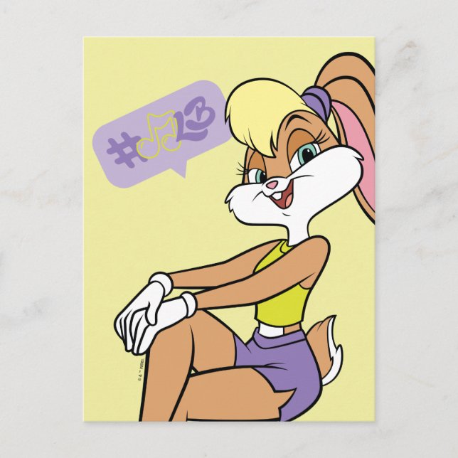 Carte Postale Lola assis (Devant)