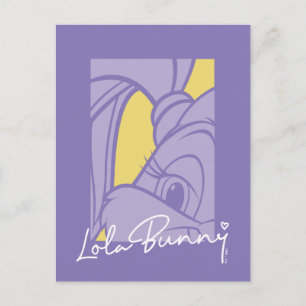 Carte Postale Lola Portrait Autograph