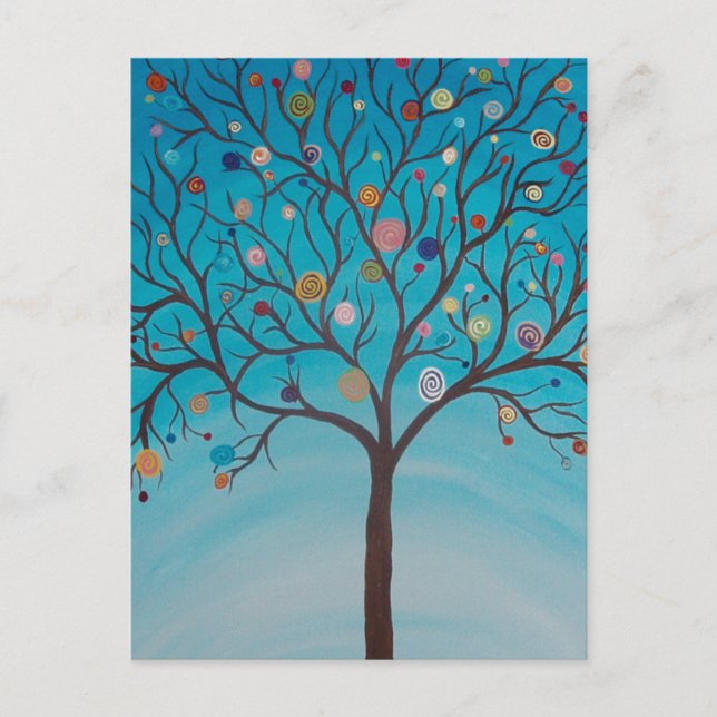 Carte postale Lollipop Tree (Devant)