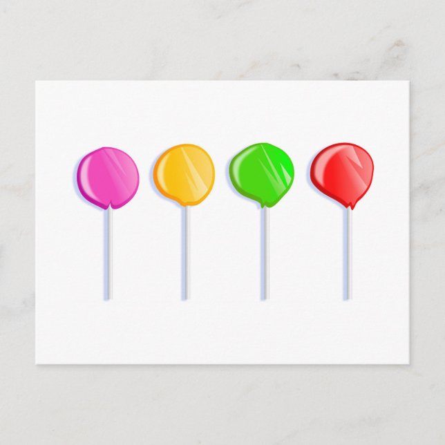 Carte Postale Lollipops (Devant)