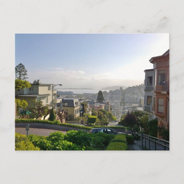 Carte Postale Lombard Street - San Francisco, Californie (Devant)