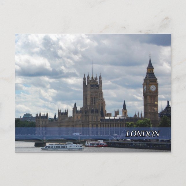 Carte Postale London Big Ben Post Card (Devant)