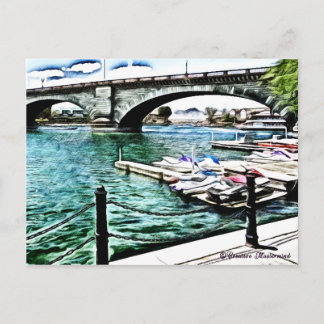 Carte Postale London Bridge at Lake Havasu City, Arizona