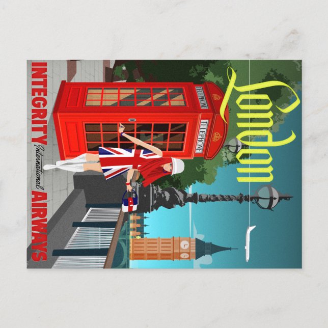 Carte Postale London Calling (Devant)