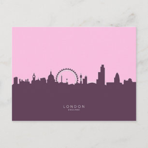 Carte Postale London England Skyline