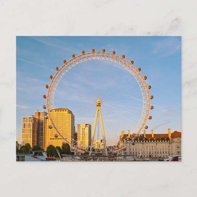 Carte postale London Eye (Devant)