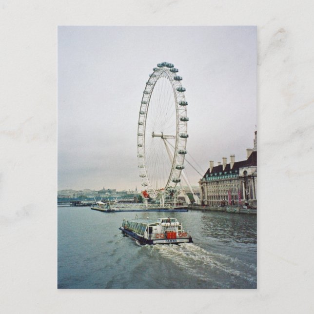Carte postale London Eye (Devant)