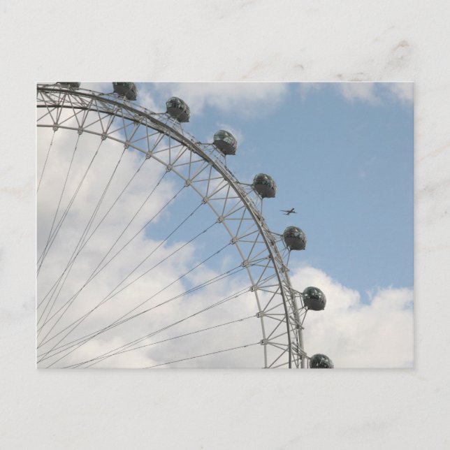 Carte Postale London Eye (Devant)
