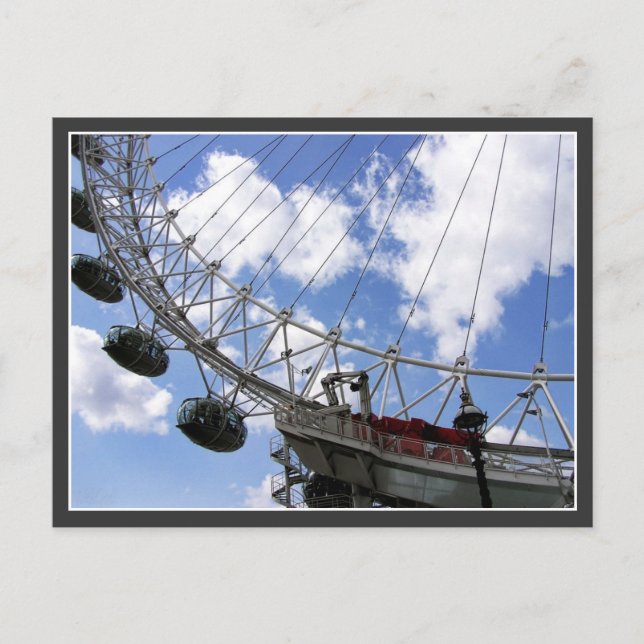 Carte postale London Eye Crop (Devant)