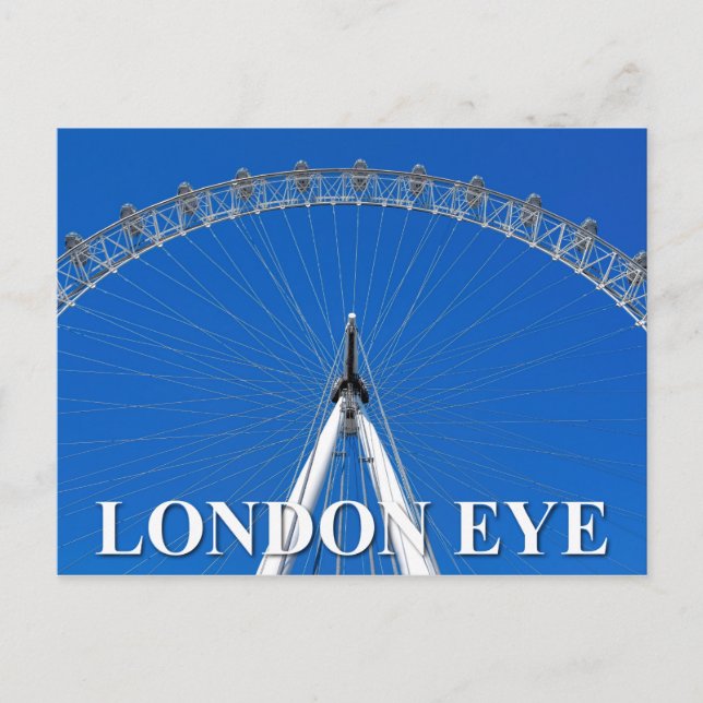 Carte postale London Eye UK (Devant)