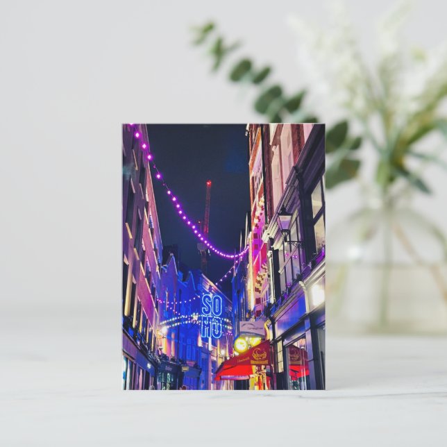 Carte Postale London Postcard, Soho, Angleterre (Debout devant)