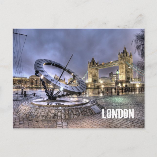 Carte postale London Time (Devant)