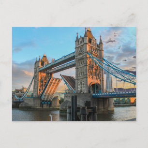 Carte Postale London Tower Bridge British Travel