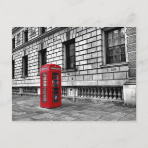 Carte postale London-Westminster Red Phone Box